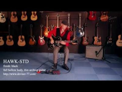 Embedded thumbnail for SeventySeven Guitars HAWK-STD デモムービー