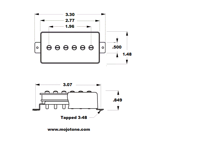 Humbucker Sized