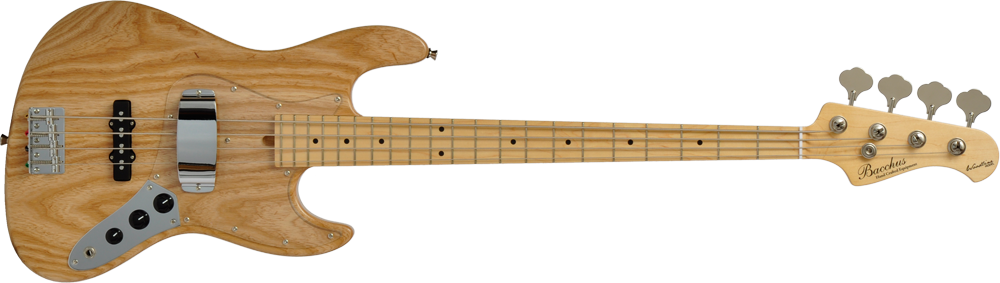 Bacchus WL-435 ASH woodline bass エレキベース